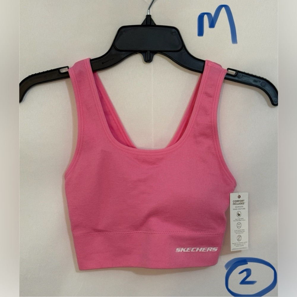Skechers Vibrant Pink Sports Bra